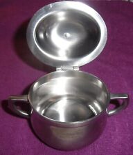 Zuckerdose  Historischer Krug Oeversee / Flensburg v. WMF  Metal 0,15l  Selten