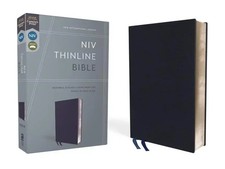 Zondervan | NIV, Thinline Bible, Bonded Leather, Navy, Red Letter Edition | Buch