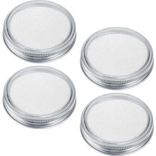 Sprossenglas Deckel Edelstahl