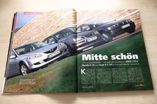 Auto Motor Sport AMS 26/2002 Mazda 6 2.0 CD Exclusive mit 121PS besser als...?