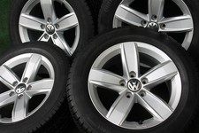Original VW Sharan II 7N Corvara 7N0071496C Winterräder 205/60 R16 96H -6mm-5mm