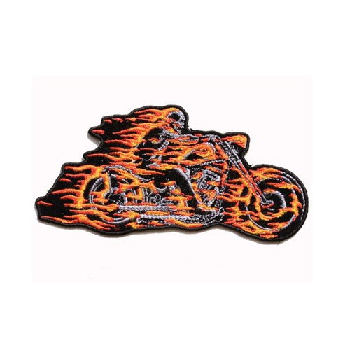 Biker chopper motorrad fammen - biker,