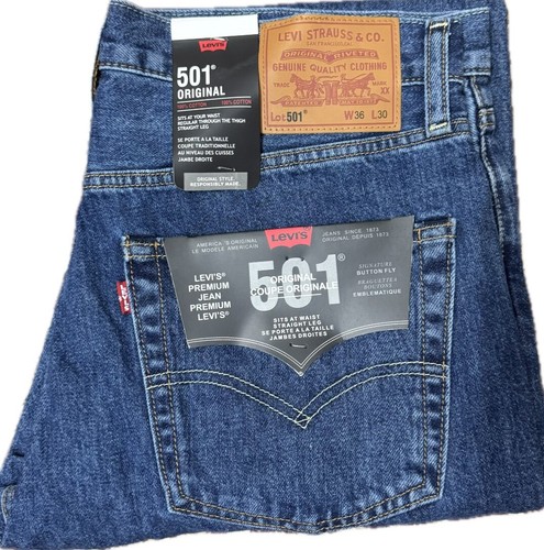 Levis 501 herren denim jeans - herren,