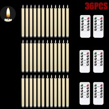 36x LED Kerze Beleuchtung Deko