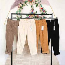 Hose Cordhose Damen schwarz