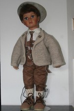 Puppe, Künstlerpuppe Rothkirch Extra Sammlerpuppe Moritz, Zertifikat