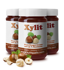 3 x Xylit Nuss-Nougat-Creme
