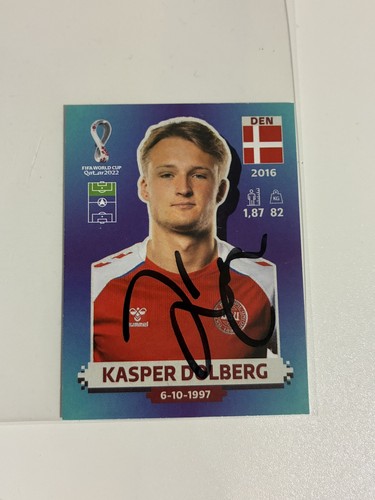 Kasper dolberg autogramm - dolberg,