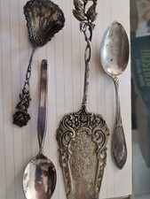 Altes Silberbesteck massiv 800