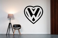 VW Volkswagen Herz logo 100cm
