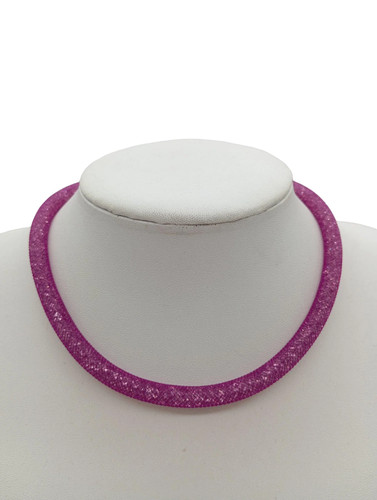 Swarovski halskette pink - halskette,