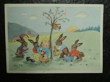 Alte AK , Schlafendes Mädchen