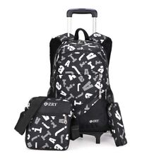 Rollbarer Rucksack – robuster Roll-Tagesrucksack, Rollschultasche,