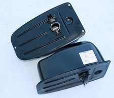 VESPA TANK schwarz lackiert original PIAGGIO V50 Special ET3 Primavera SS 90 50