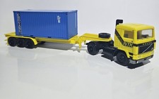 Herpa H0 1:87 LKW VOLVO F12 INTERCOOLER- 2 ACHSIGE ZUGMASCHINE NTK 20FT CONTAINE