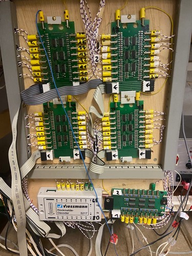 Gleisrückmelde module s88 - gleisrückmelde-,