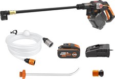 Worx Nitro HydroShot WG633E 20V kabelloser tragbarer Hochdruckreiniger mit hohem Durchfluss... 
