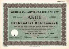 Gehe & Co. AG 1928 Dresden