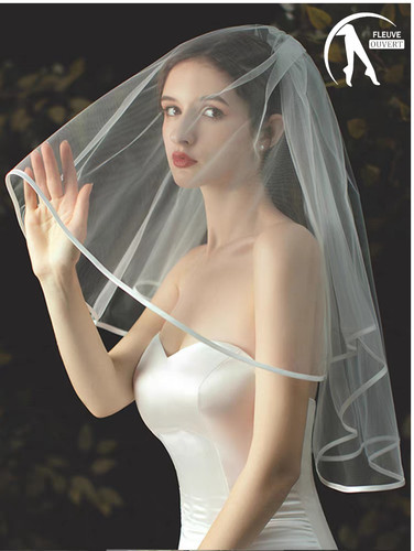 Hochzeit brautschleier beige - brautschleier,