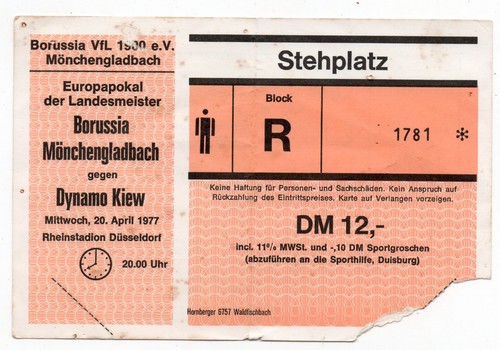 Ticket borussia - ticket, ec