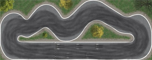 Rennstrecke letsrace für mini - letsrace,