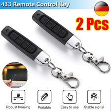 2 X 433MHZ Universal Fernbedienung Garagentor Fernbedienung Handsender Toröffner