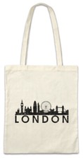 Skyline London Stofftasche