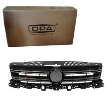 DPA SPORT KÜHLERGRILL FRONT GRILL SCHWARZ CHROM LEISTE passend für VW TIGUAN 5N
