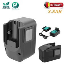 3.5AH Ni-MH Akku/Ladegerät Für AEG Milwaukee Atlas Copco B9.6 BX9.6 MX9.6 BXS9.6