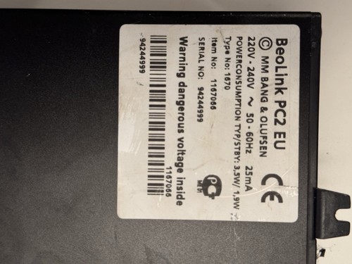 Bang olufsen beolink pc2 - beolink,