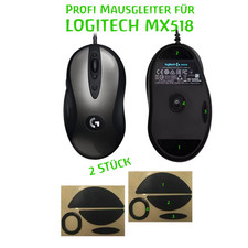 2 Sets Ersatz Mausgleiter für