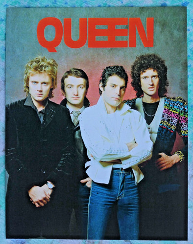 Postkarte queen freddie - postkarte, queen_freddie