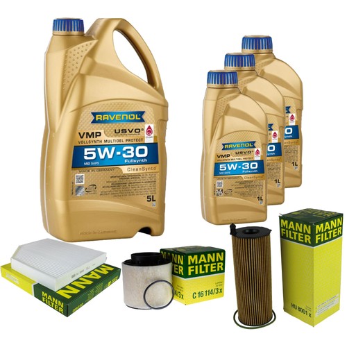 Inspektionspaket ravenol - 8l,