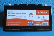 GEL Batterie Wohnmobil,105 AH,Prof. Aufbaubatterie,wartungsfrei-tiefentladefest!