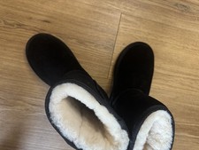 UGG Boots Gr.36 NEU Original Leder Stiefel Stiefeletten schwarz