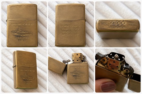 Zippo solid brass special - zippo,