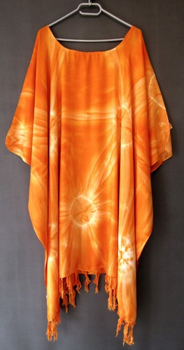Kaftan tunika lang gelb - kaftan,