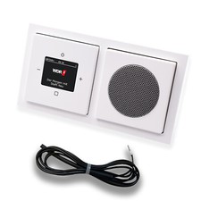 BUSCH JÄGER DAB+ Unterputz Radio 8215U-101 + 1x Lautsprecher Future Studioweiß