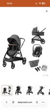 Maxi-Cosi ZELIA S 3-in-1 Kombi-Kinderwagen inkl. Zubehör - Grau
