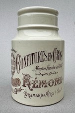 Antiker Marmeladentopf aus