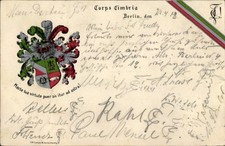 Studentika Ak Berlin, Corps Cimbria, Wappen, RSC - 11253120