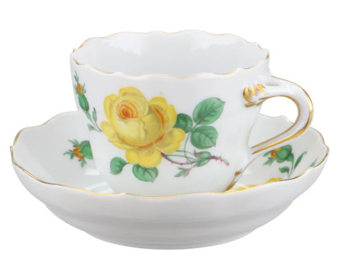 Meissen porzellan mokkatasse - meissen,