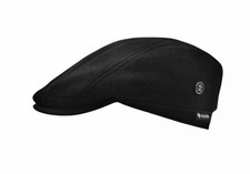 GORETEX Schiebermütze OHRENKLAPPEN FLATCAP schwarz warm wasserdicht