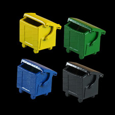 Spur H0 Müllcontainer Set 4