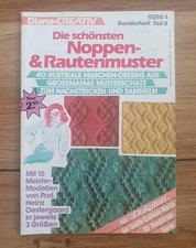 Diana Creativ Heft Die schönsten Noppen- & Rautenmuster