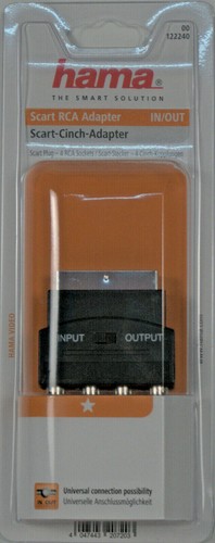 Hama scart cinch adapter - hama, scart-cinch-adapter