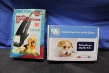 Trimm Maschine Schermaschine MOSER Hund Harschneidemaschine + Zahnpflege Set Tri