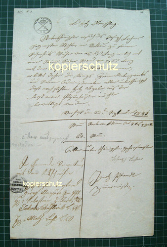 Rottau bauholzgesuch 1841 - -,