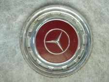 Mercedes 1x Radkappe 14 Zoll Chrom Rot 528