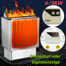 Saunaofen mit externe - 6/9, kw
